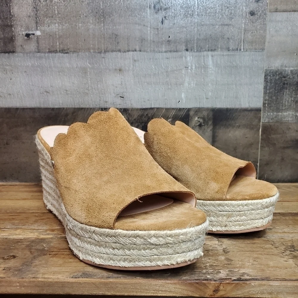 New Kate Spade Toby Espadrille Wedge Sandal